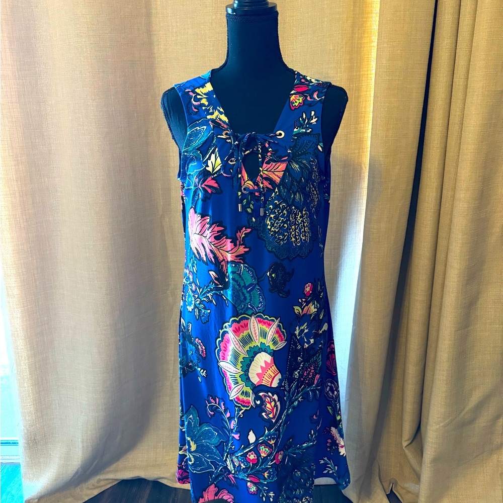 Floral short sleeve dress